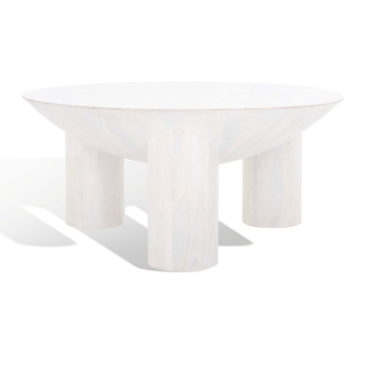 Safavieh Couture Calhoun Round Wood Coffee Table