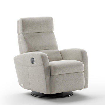 Luonto Furniture Sloped Recliner - Power & Battery - Fun 496