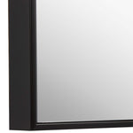 Decor Market Contemporary Thin Frame Mirror - Black
