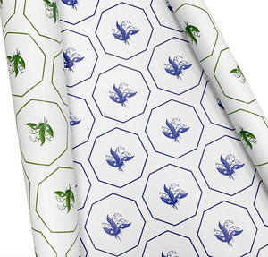 The Enchanted Home Reversible Lily of the Valley Gift Wrap