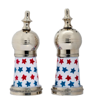 The Enchanted Home Patriotic Stars Salt and Pepper Shaker