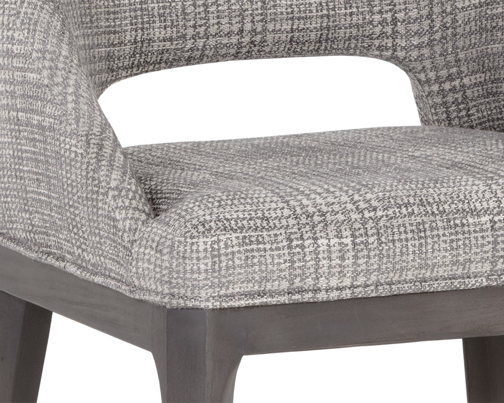 Estrada Dining Chair - Naya Check Light Grey