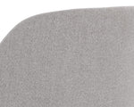 Hensley Dining Armchair - Mina Warm Grey