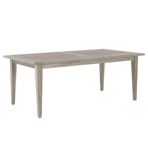 Summer Classics - Croquet Teak Rectangle Outdoor Farm Table - 2842