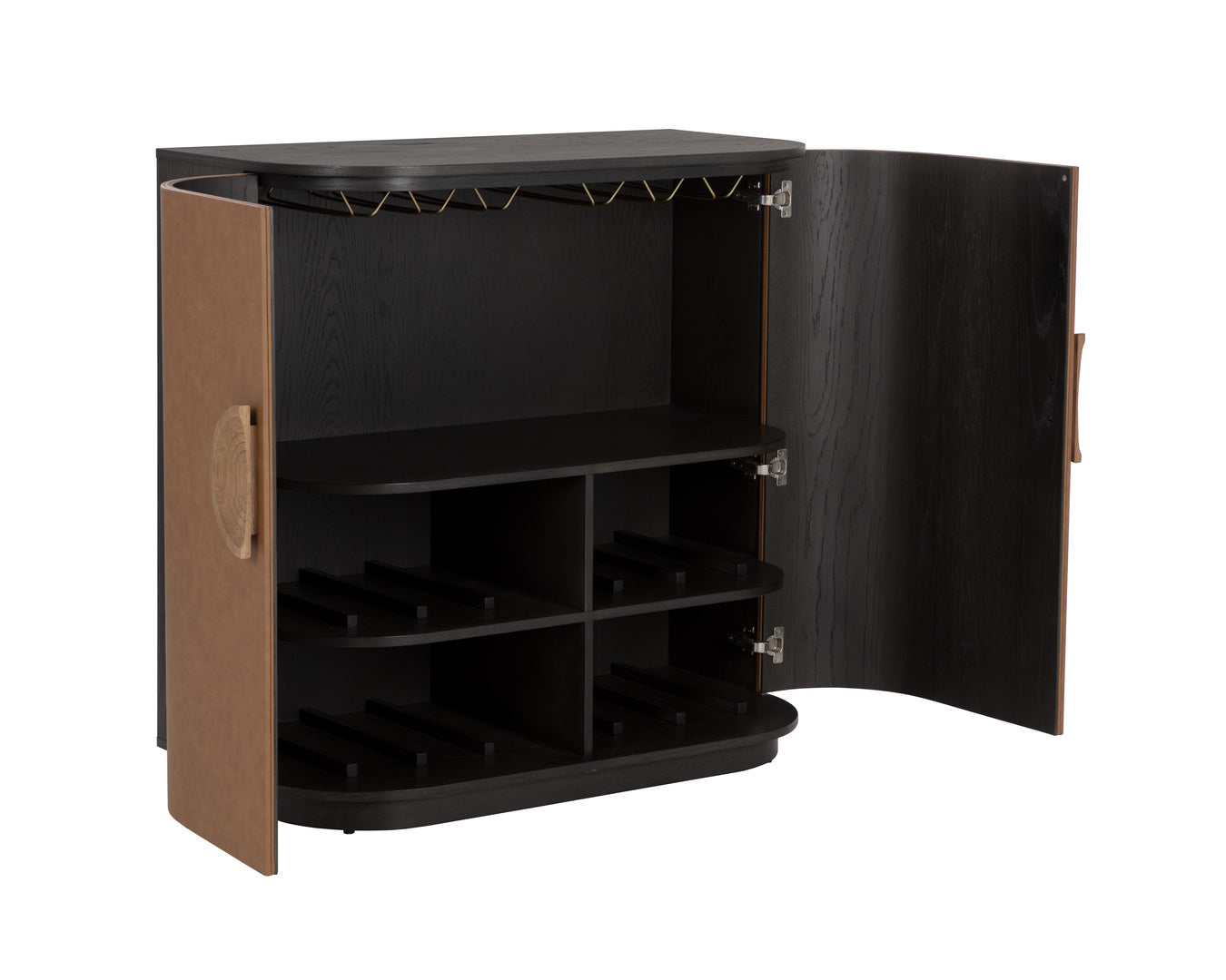 Dresden Bar Cabinet - Milliken Cognac