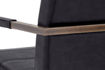 Jafar Dining Armchair - Vintage Black