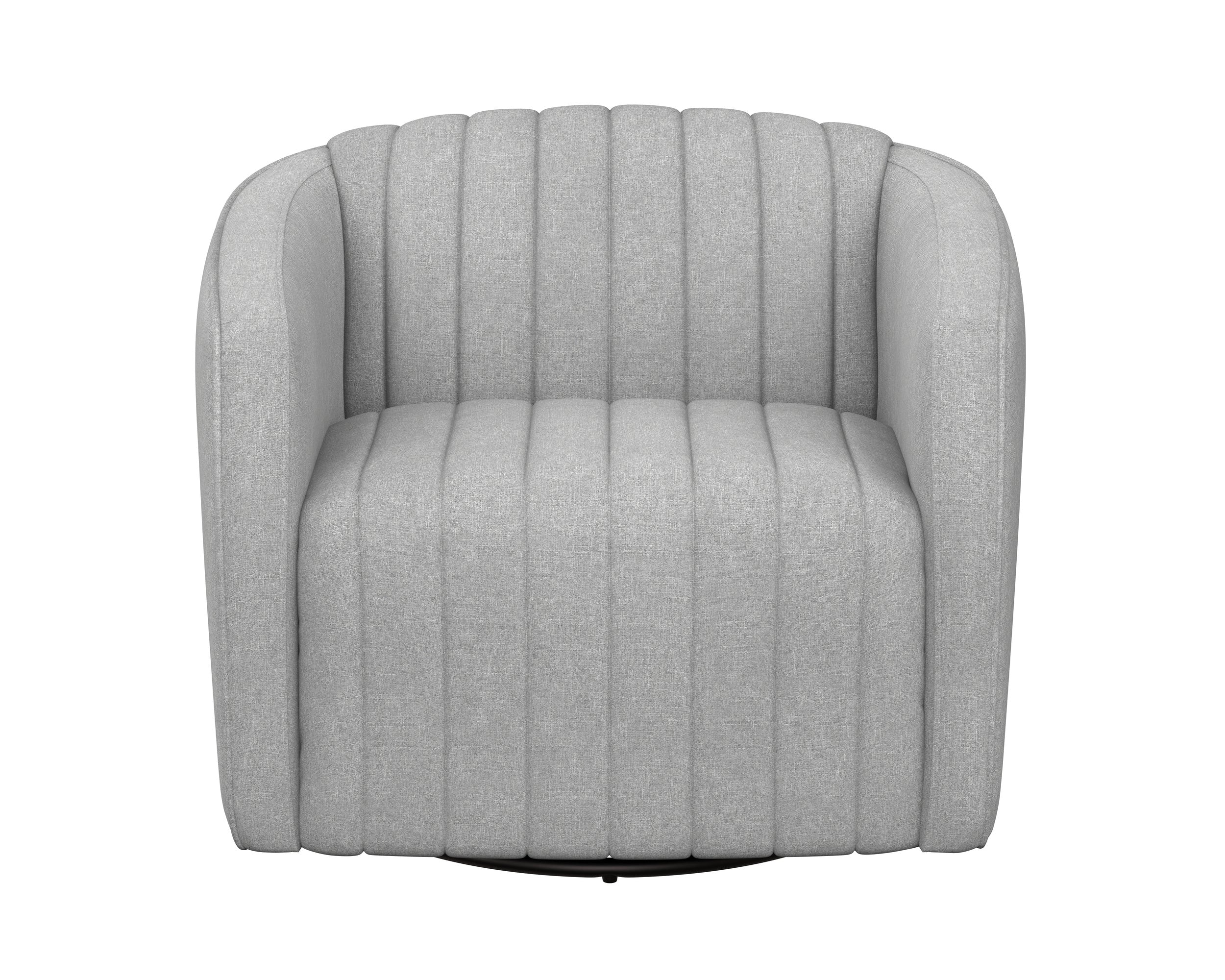 Garrison Swivel Lounge Chair - Liv Dove
