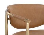 Heloise Counter Stool - Milliken Cognac
