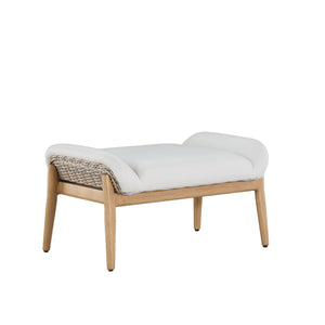 Summer Classics - Palma Ottoman - Natural/Linen Wicker - 1547129