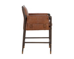 Mauti Counter Stool - Brown  Shalimar Tobacco Leather