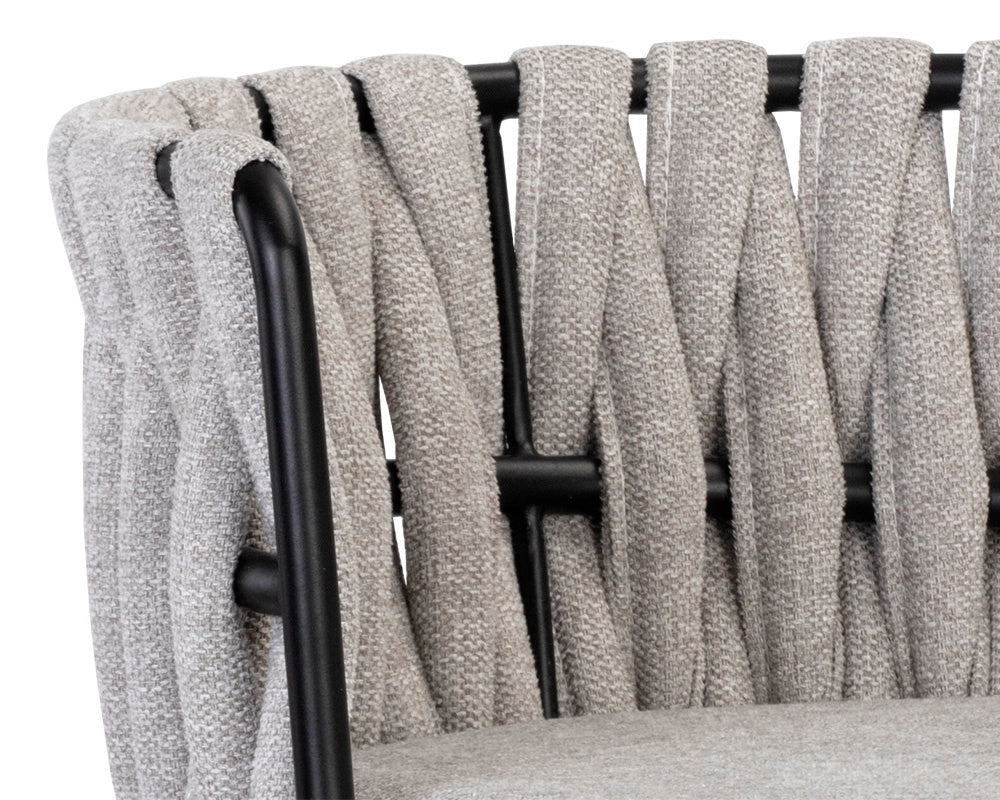 Sarai Counter Stool - Belfast Heather Grey