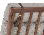 Elanor Lounge Chair - Walnut  Altro Cappuccino