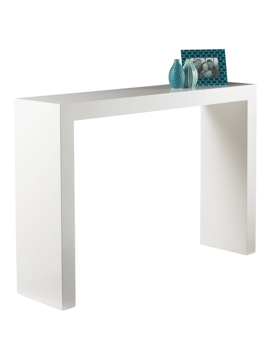 Arch Console Table - High Gloss White
