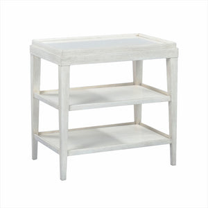 Oliver Home - Liz Rectangle Side Table Large, Drift - 0896-02