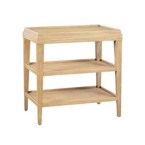 Oliver Home - Liz Rectangle Side Table Large, Rabbit - 0896-05