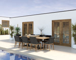 Geneve Extension Dining Table  Natural -