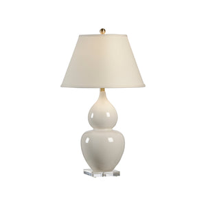 Chelsea House Fulton Vase Lamp - Cream - 68772