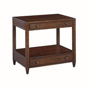 Oliver Home - Weston Wide Side Table, Country - 0974-20