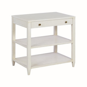 Oliver Home - Wallace Wide Side Table, Drift - 0975-02