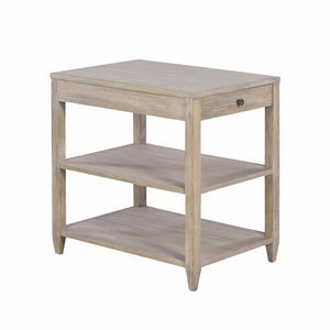 Oliver Home - Wallace Narrow Side Table, Rabbit - 0976-05