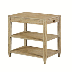 Oliver Home - Wallace Narrow Side Table, Weathered - 0976-09
