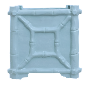 The Enchanted Home Corn Flower Blue Bamboo Box Planter