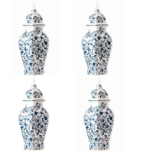 The Enchanted Home Floral Hexagon Ginger Jar Gift Topper