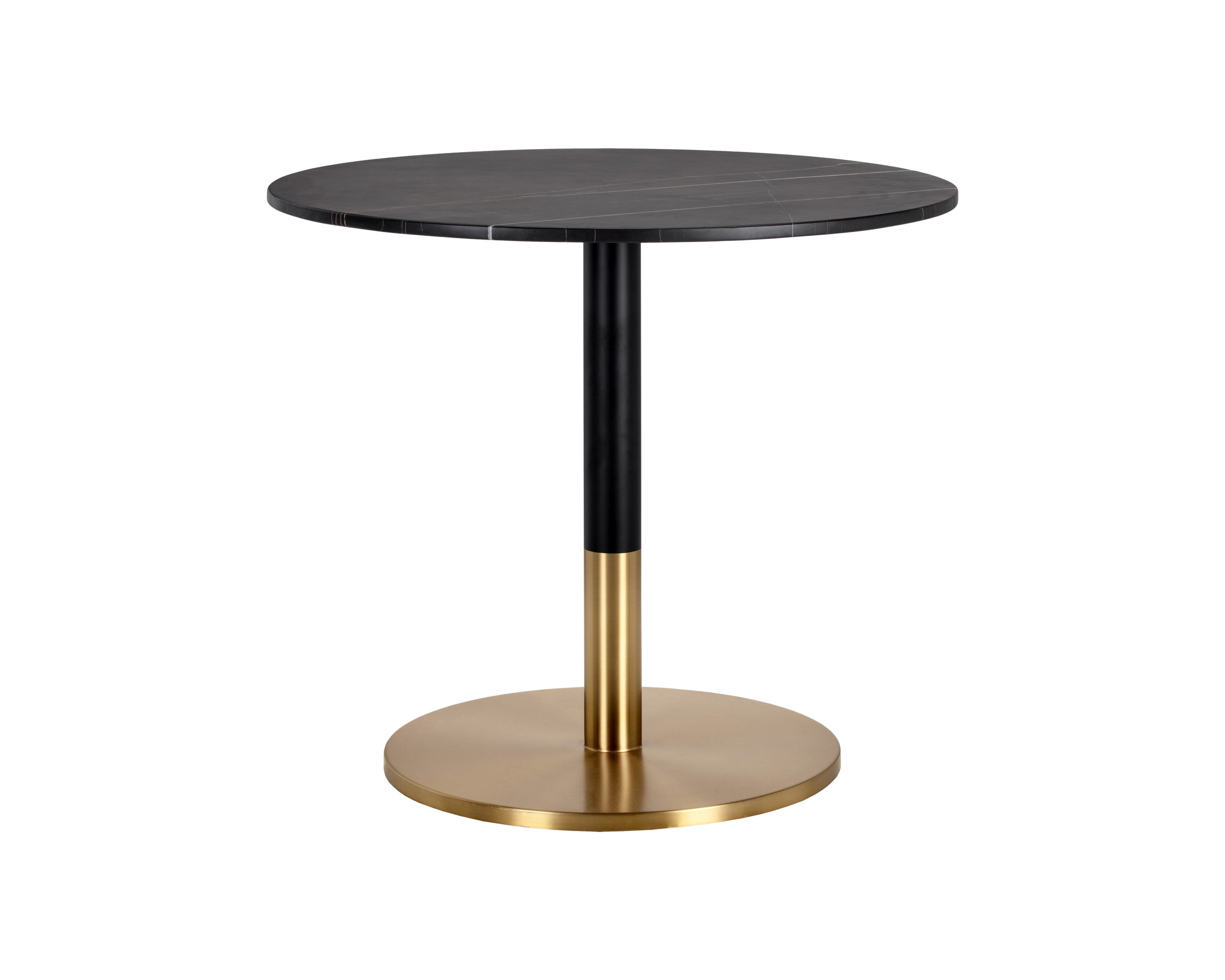 Massie Bistro Table  Black Marble -