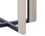 Rejane Dining Table Base - Black  Taupe
