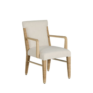 Gabby - Maris Mahogany Handwoven Dining Arm Chair - SCH-175990