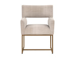 Greco Dining Armchair - Naya Check Cream