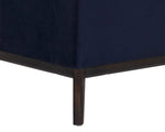 Kosovo Banquette - Brown  Abbington Navy