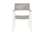 Nava Stackable Dining Armchair - White
