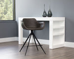 Owen Swivel Counter Stool - Town Grey