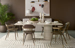 Demi Dining Chair - Distressed Brown