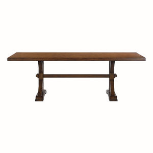 Oliver Home - Madison Dining Table, Rustic - 1001-01