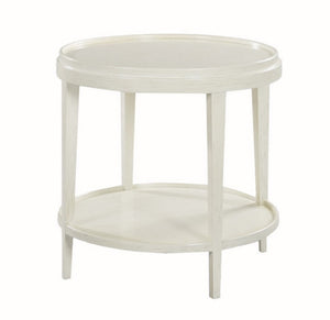 Oliver Home - Liz Round Side Table Small, Drift - 1028-02