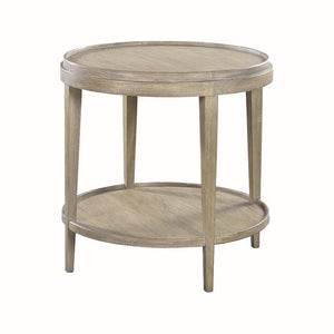 Oliver Home - Liz Round Side Table Small, Rabbit - 1028-05