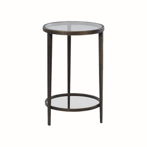 Oliver Home - Worth Spot Table, Aged Bronze - 1047-13