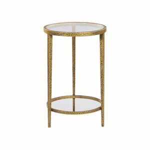 Oliver Home - Laredo Spot Table, Gold - 1047-14