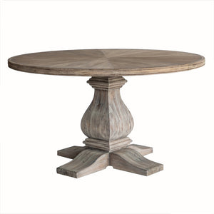Oliver Home - Cary Dining Table, Weathered - 1085-09