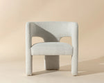 Isidore Lounge Chair - Copenhagen White