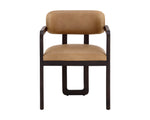 Madrone Dining Armchair - Brown  Ludlow Sesame Leather