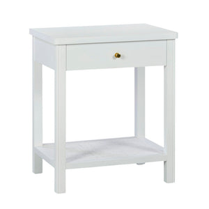 Oliver Home - Belle Side Table, Ghost - 1102-06