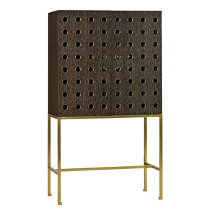 Oliver Home - Kent Bar Cabinet, Midnight - 1105-26