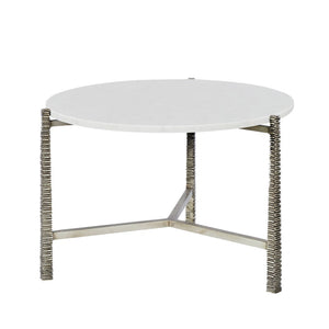 Oliver Home - Cara Coffee Table Small, Silver - 1116-08