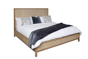 Oliver Home - Canna Queen Bed, Rabbit - 1141-05QB