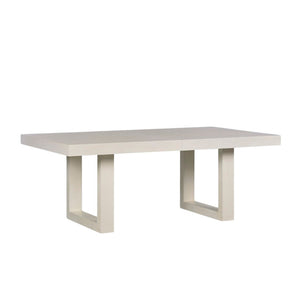 Oliver Home - Sunset Rectangle Dining Table, Shell - 1194-48