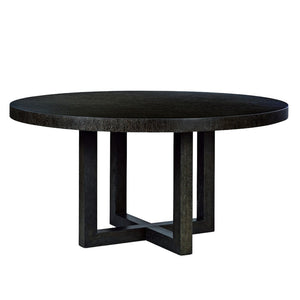 Oliver Home - Sunset Round Dining Table, Midnight - 1195-26