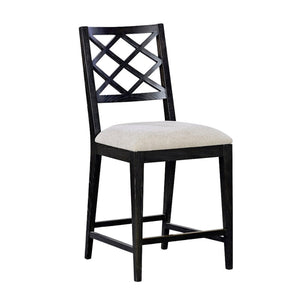 Oliver Home - Diamond II Counter Chair, Midnight - 1310-26